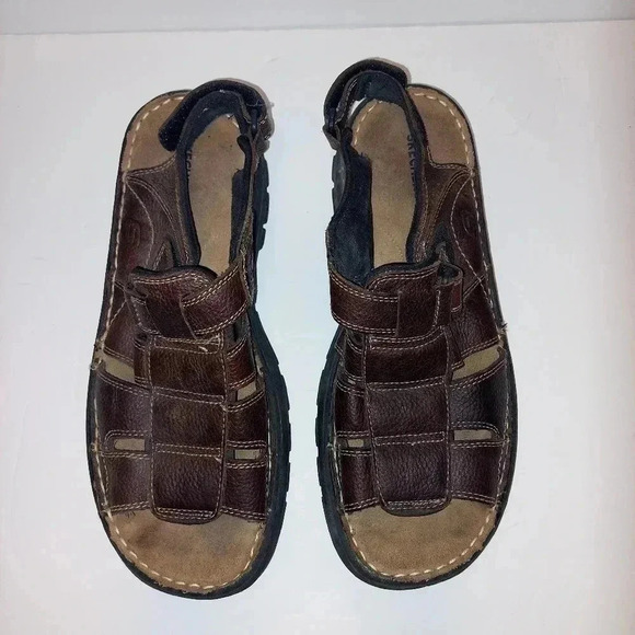 Skechers Chunky Mens Platform Fisherman Sandal sz 12 - Picture 2 of 9